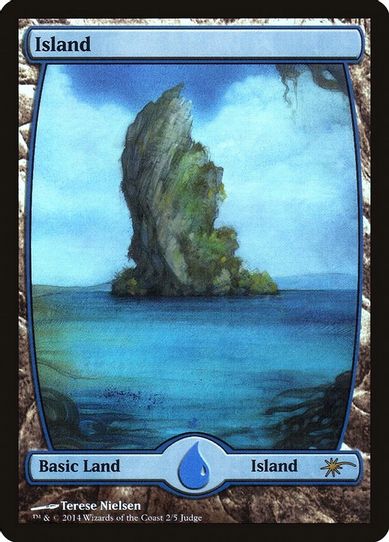 Island - Full Art [Judge Promos]
