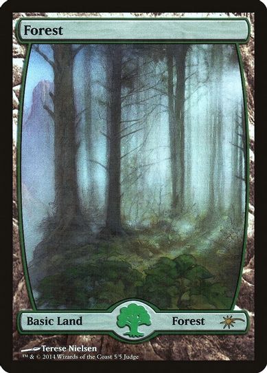 Forest - Full Art [Judge Promos]