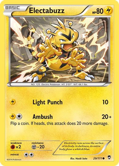 Electabuzz (29/111) [XY: Furious Fists]