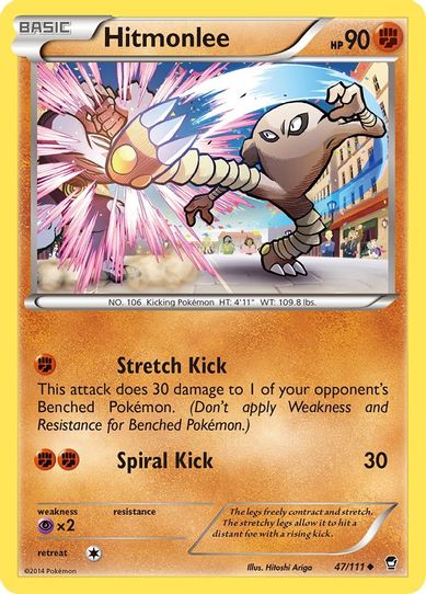 Hitmonlee (47/111) [XY: Furious Fists]