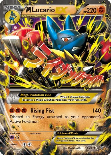 M Lucario EX (55/111) [XY: Furious Fists]