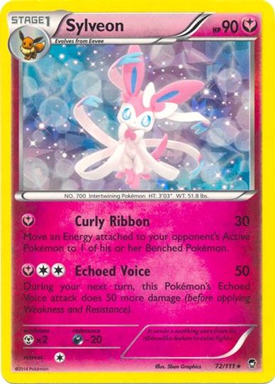 Sylveon (XY Furious Fists) (72/203) [Deck Exclusives]