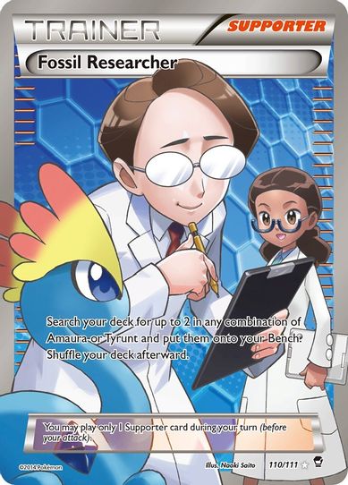 Fossil Researcher ( Full Art) (110/111) [XY: Furious Fists]