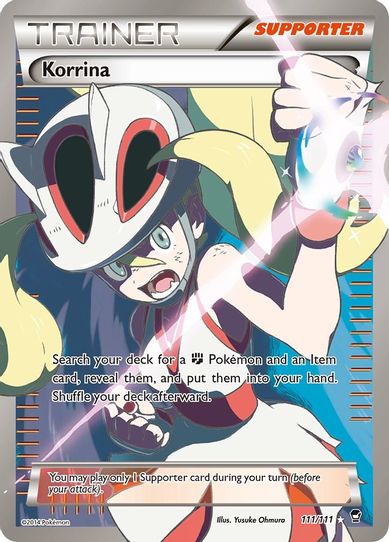 Korrina ( Full Art) (111/111) [XY: Furious Fists]