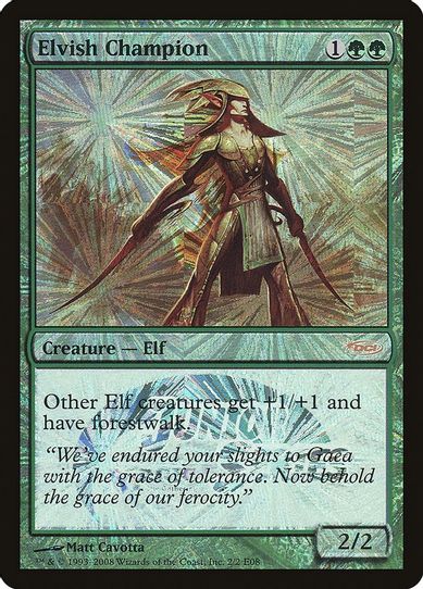 Elvish Champion (Junior Series) (2) [Junior Series Promos]