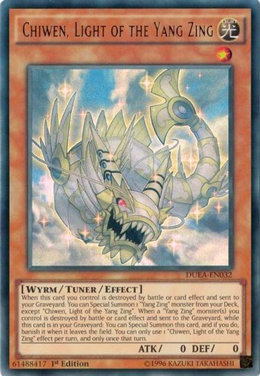 Chiwen, Light of the Yang Zing (DUEA-EN032) [Duelist Alliance]