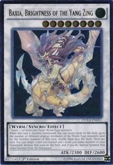 Baxia, Brightness of the Yang Zing (UTR) (DUEA-EN051) [Duelist Alliance]