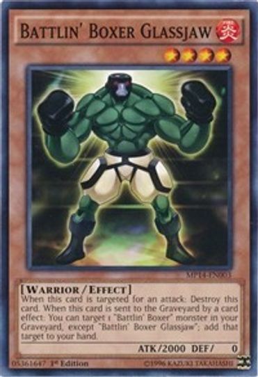 Battlin' Boxer Glassjaw (MP14-EN003) [2014 Mega-Tins Mega Pack]