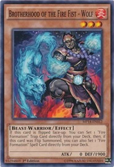 Brotherhood of the Fire Fist - Wolf (MP14-EN012) [2014 Mega-Tins Mega Pack]