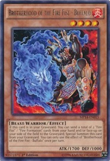Brotherhood of the Fire Fist - Buffalo (MP14-EN015) [2014 Mega-Tins Mega Pack]
