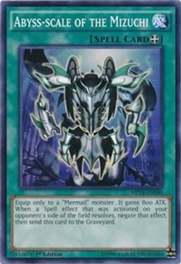 Abyss-scale of the Mizuchi (MP14-EN040) [2014 Mega-Tins Mega Pack]