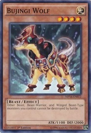 Bujingi Wolf (MP14-EN072) [2014 Mega-Tins Mega Pack]