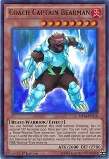 Coach Captain Bearman (MP14-EN118) [2014 Mega-Tins Mega Pack]