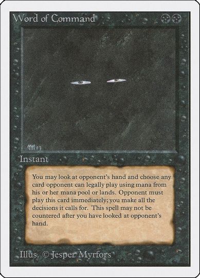 Word of Command [Unlimited Edition]