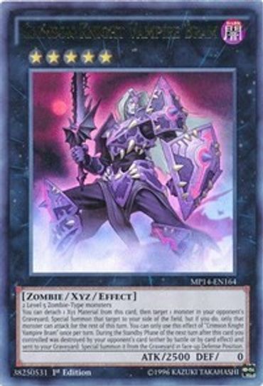 Crimson Knight Vampire Bram (MP14-EN164) [2014 Mega-Tins Mega Pack]