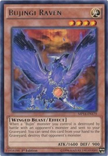 Bujingi Raven (MP14-EN179) [2014 Mega-Tins Mega Pack]
