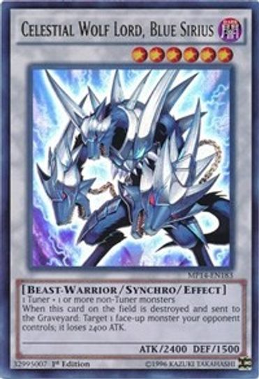 Celestial Wolf Lord, Blue Sirius (MP14-EN183) [2014 Mega-Tins Mega Pack]