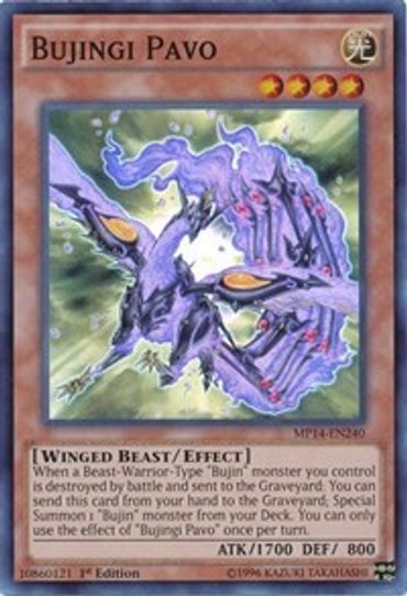 Bujingi Pavo (MP14-EN240) [2014 Mega-Tins Mega Pack]