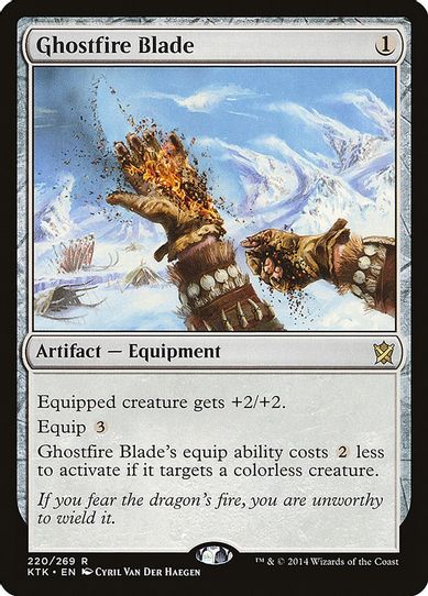 Ghostfire Blade (220) [Khans of Tarkir]