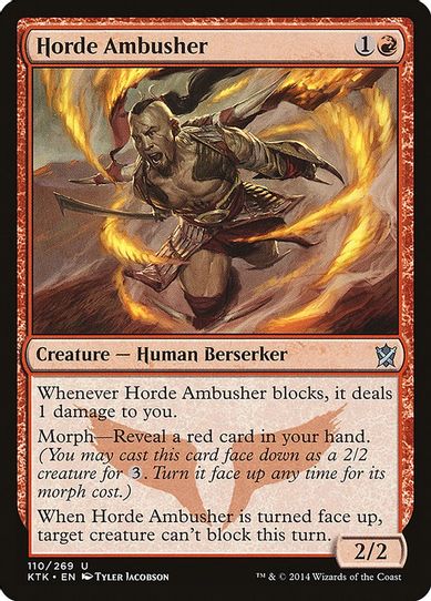 Horde Ambusher (110) [Khans of Tarkir]