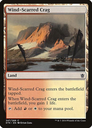 Wind-Scarred Crag (247) [Khans of Tarkir]