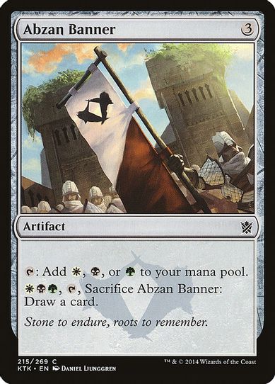 Abzan Banner (215) [Khans of Tarkir]