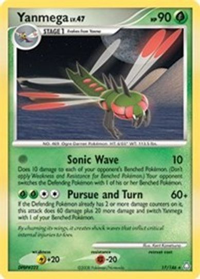 Yanmega (DP Legends Awakened) (17/203) [Deck Exclusives]