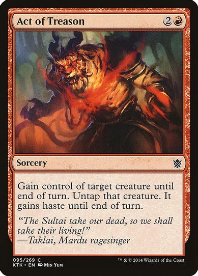 Act of Treason (95) [Khans of Tarkir]