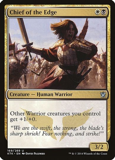 Chief of the Edge (169) [Khans of Tarkir]