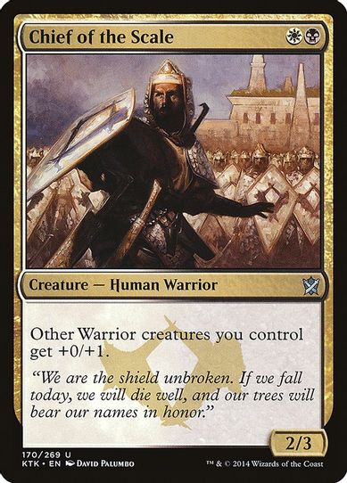 Chief of the Scale (170) [Khans of Tarkir]
