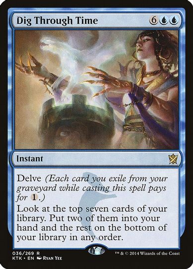 Dig Through Time (36) [Khans of Tarkir]