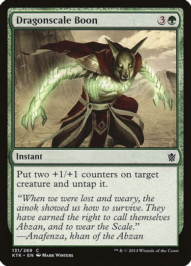 Dragonscale Boon (131) [Khans of Tarkir]