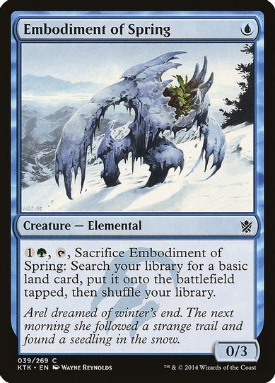 Embodiment of Spring (39) [Khans of Tarkir]