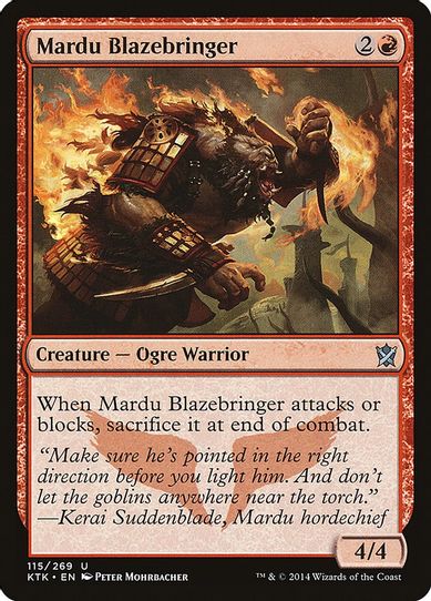 Mardu Blazebringer (115) [Khans of Tarkir]