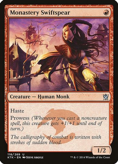 Monastery Swiftspear (118) [Khans of Tarkir]