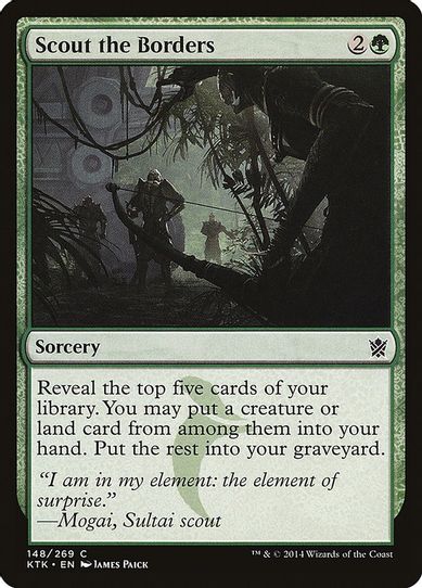 Scout the Borders (148) [Khans of Tarkir]