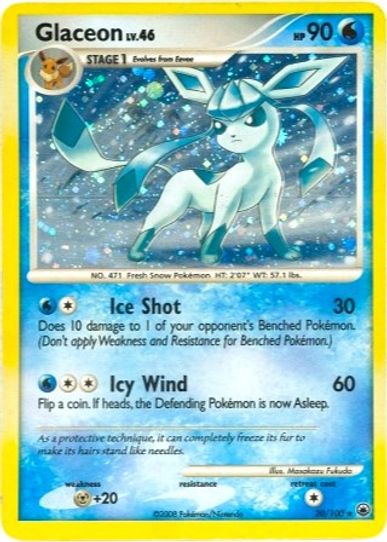 Glaceon (DP Majestic Dawn) (20/203) [Deck Exclusives]