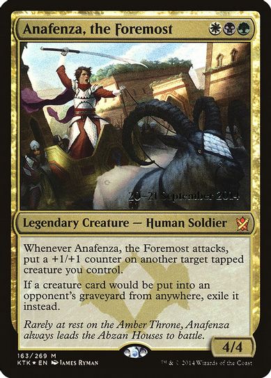 Anafenza, the Foremost (163) [Prerelease Cards]