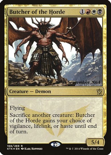 Butcher of the Horde [Prerelease Cards]