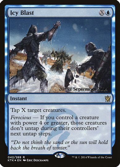 Icy Blast (42) [Prerelease Cards]