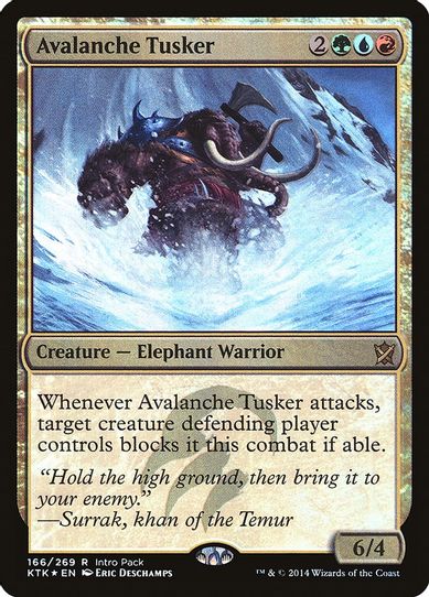 Avalanche Tusker (166) [Unique and Miscellaneous Promos]