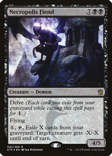 Necropolis Fiend (82) [Prerelease Cards]