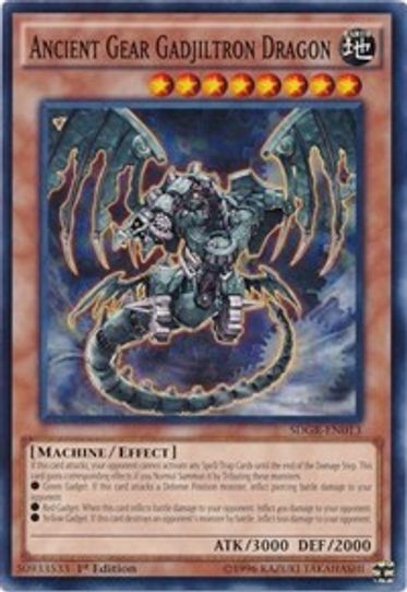 Ancient Gear Gadjiltron Dragon (SDGR-EN013) [Structure Deck: Geargia Rampage]