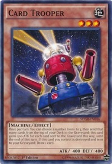 Card Trooper (SDGR-EN016) [Structure Deck: Geargia Rampage]