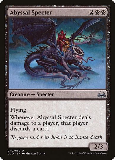 Abyssal Specter [Duel Decks: Anthology]