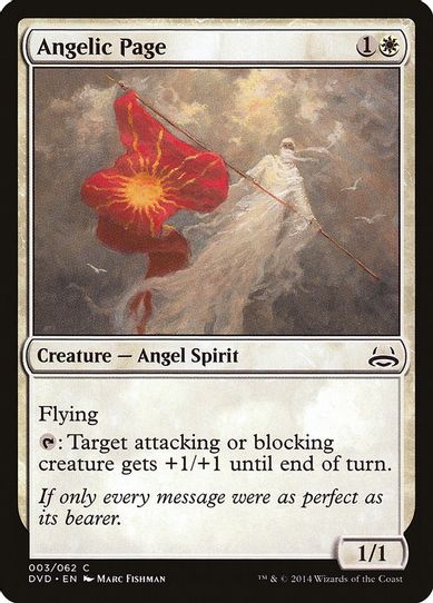 Angelic Page (3) [Duel Decks: Anthology]