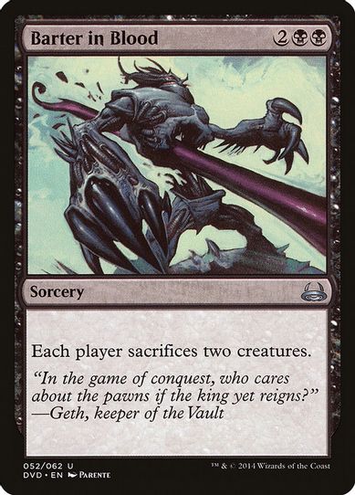 Barter in Blood [Duel Decks: Anthology]