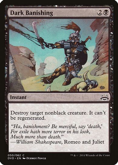 Dark Banishing [Duel Decks: Anthology]