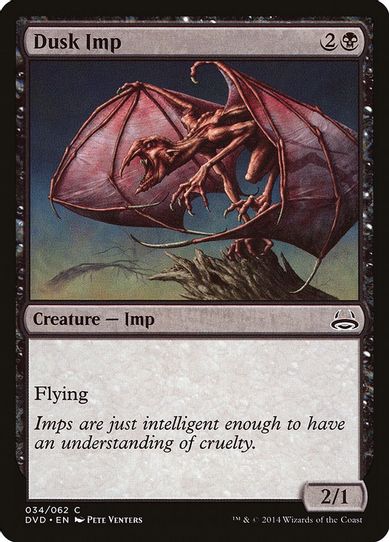 Dusk Imp [Duel Decks: Anthology]