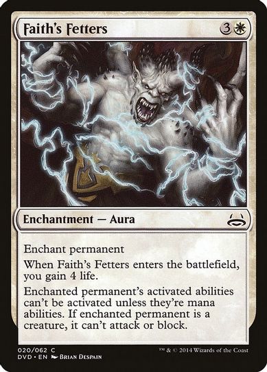 Faith's Fetters [Duel Decks: Anthology]